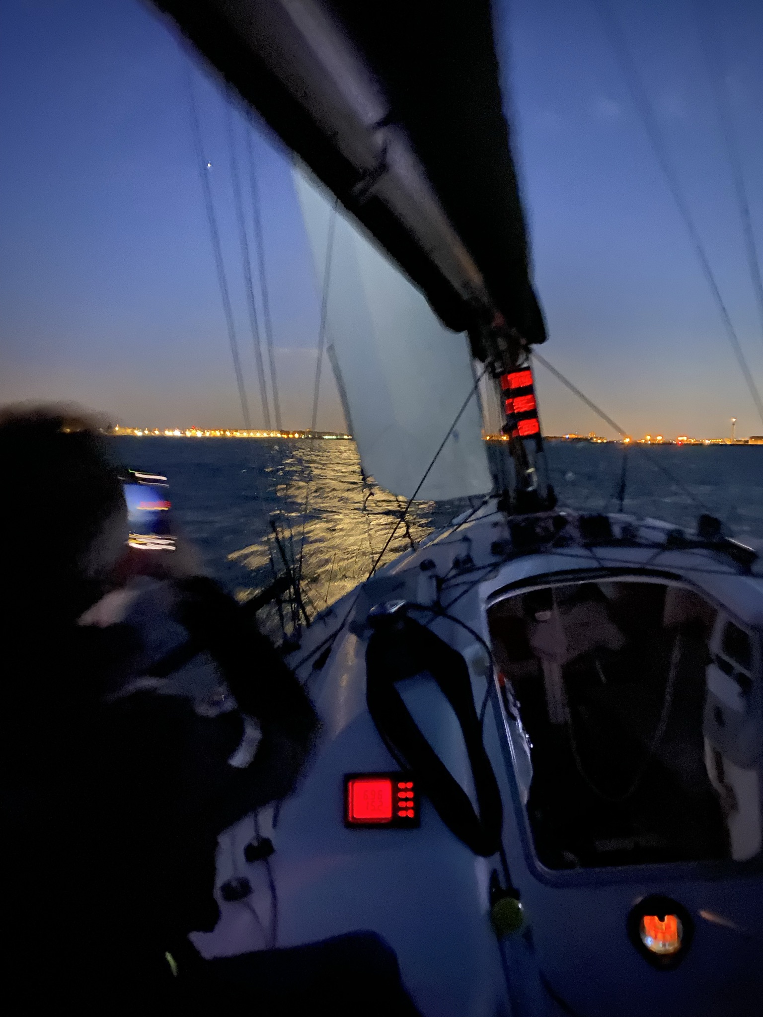 Nuit à bord Formation voile Dunkerque 24 heures en mer